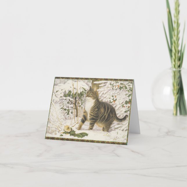 Christmas Cards Cat (Front)