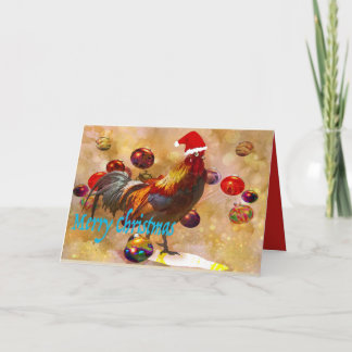 Christmas cards for chicken lovers