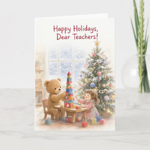 Christmas Cards For Day Care Teachers Card