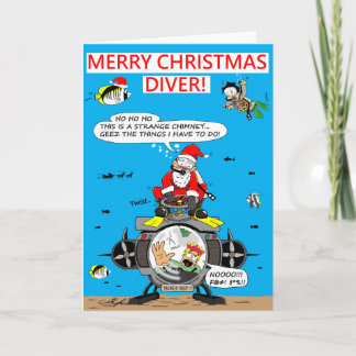 Christmas cards for divers!