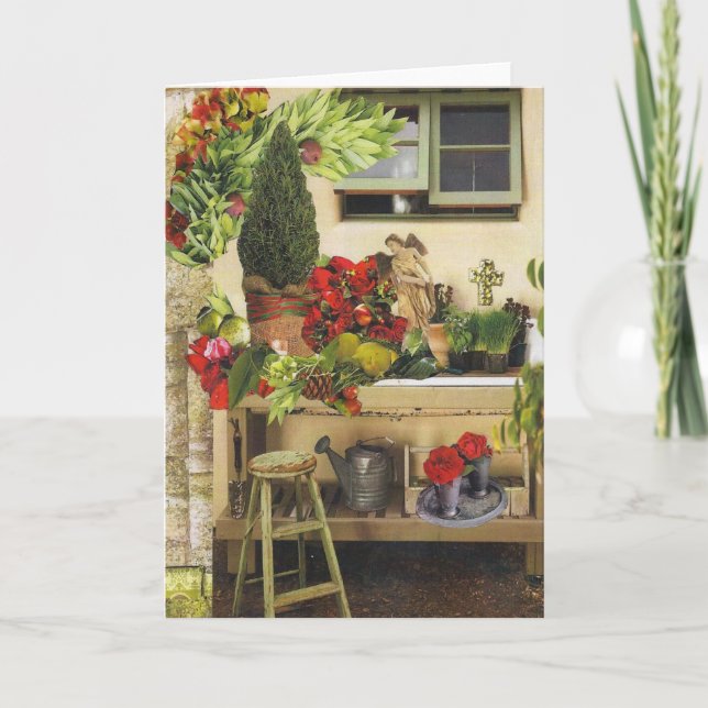 Christmas Cards for Gardener (Front)