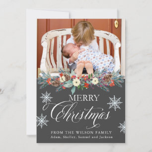 Christmas Cards   Merry Christmas in Script