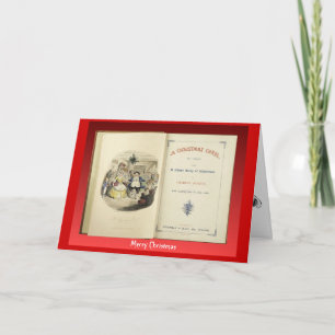 Christmas Carol, Frontispiece from First Edition Holiday Card