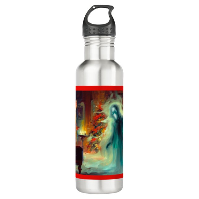 Christmas Carol Ghost of Christmas Future 710 Ml Water Bottle (Front)