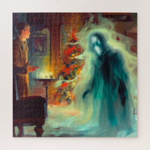 Christmas Carol Ghost of Christmas Future Jigsaw Puzzle