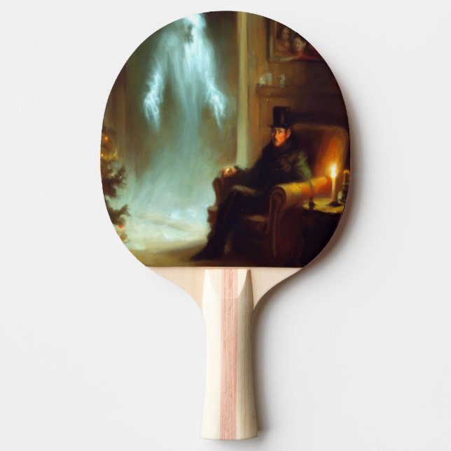 Christmas Carol Ghost of Christmas Past Ping Pong Paddle (Front)
