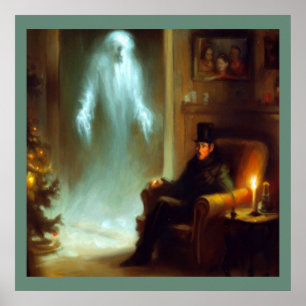 Christmas Carol Ghost of Christmas Past Poster