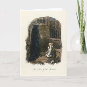 Christmas Carol - Ghost of Christmas Yet to Come Holiday Card