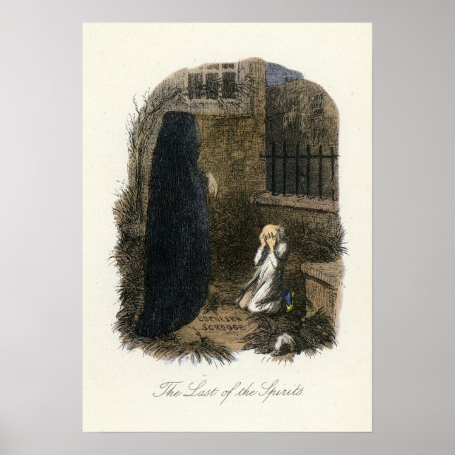 Christmas Carol - Ghost of Christmas Yet to Come Poster (Front)