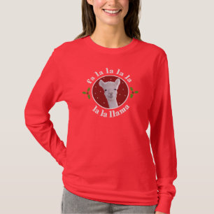 Christmas Carol Llama T-Shirt