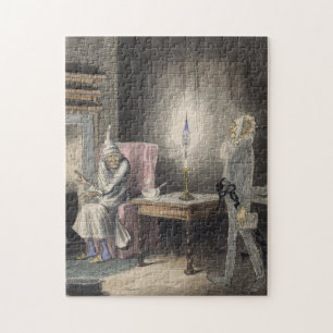 Christmas Carol - Marley's Ghost Jigsaw Puzzle