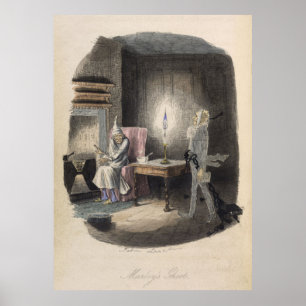 Christmas Carol - Marley's Ghost Poster