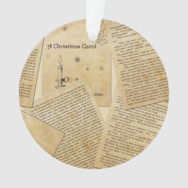 Christmas Carol Ornament (Front)