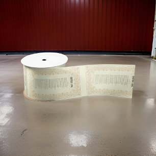 "Christmas Carol " Story   Christmas Satin Ribbon