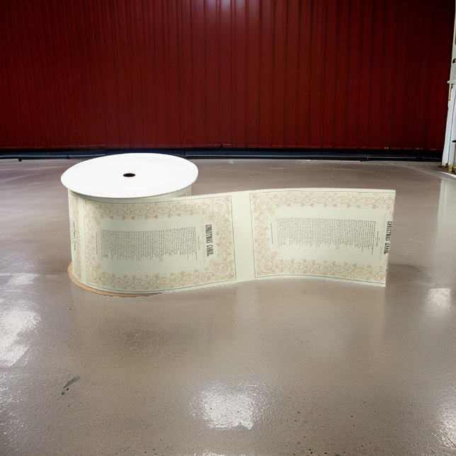 "Christmas Carol " Story | Christmas Satin Ribbon (Creator Uploaded)