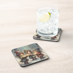 Christmas Carolers Coaster