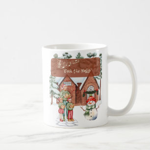 Christmas Carolers Coffee Mug