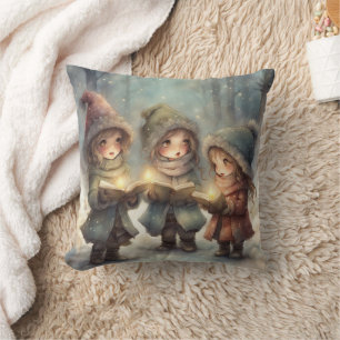 Christmas Carolers  Cushion