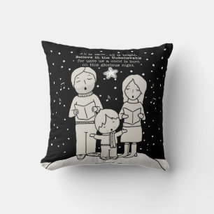 Christmas Caroling Cushion