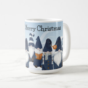 Christmas Caroling Gnomes Coffee Mug