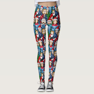 Christmas Caroling Leggings