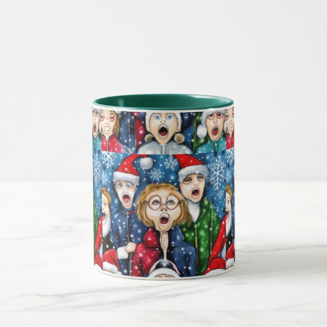 Christmas Caroling Mug (Center)