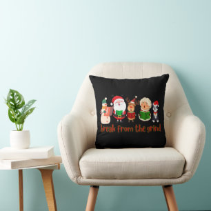 Christmas Caroling Pillow