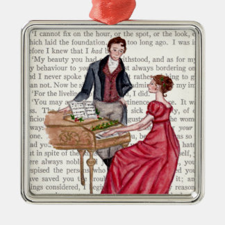 Christmas Carols at Pemberley Metal Ornament