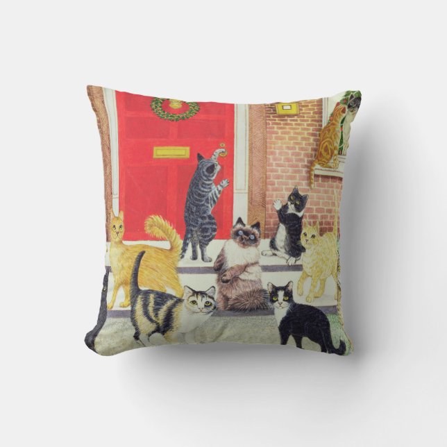 Christmas Carols Cushion (Front)