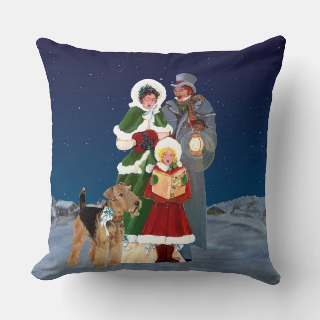 Christmas Carols Cushion (Front)