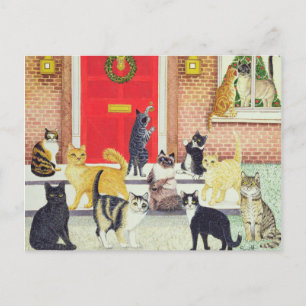 Christmas Carols Holiday Postcard