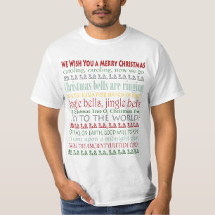 Christmas Carols Holiday T-Shirt