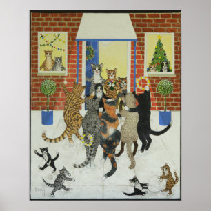 Christmas carols poster