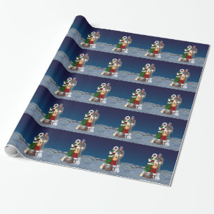 Christmas Carols Wrapping Paper