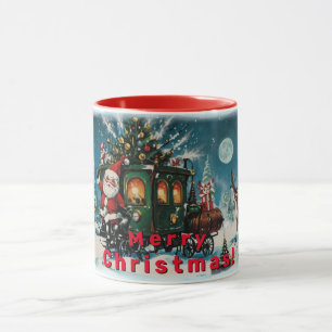 Christmas Carriage - Santa's Delivery Wagon Mug