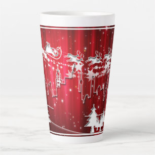 Christmas Carriages Latte Mug
