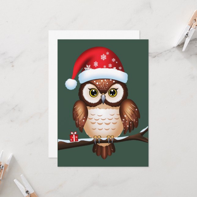 Christmas cart invitation (Front/Back In Situ)