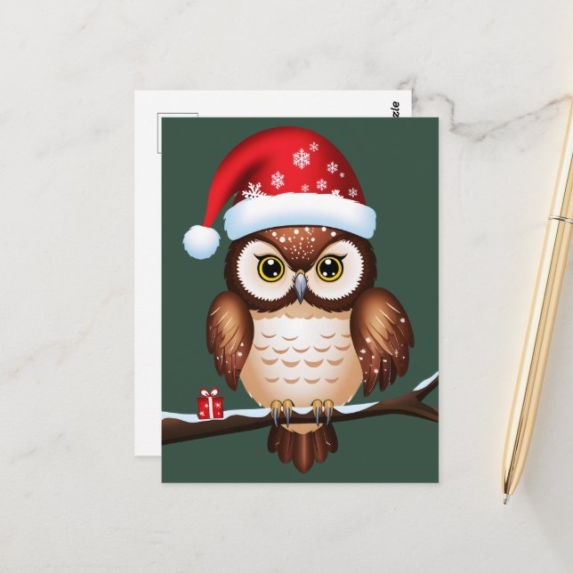 Christmas cart postcard (Front/Back In Situ)