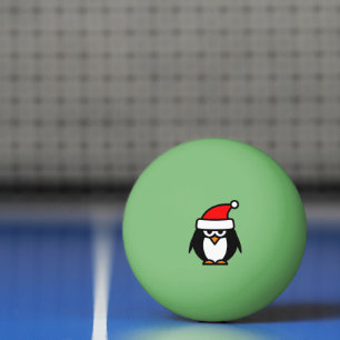 Christmas cartoon ping pong balls for table tennis