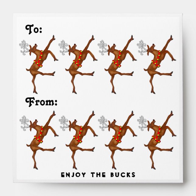 Christmas Cash Bonus Envelope (Front)