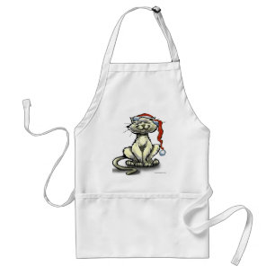 Christmas Cat Apron