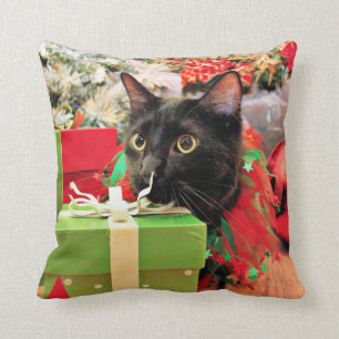 Christmas - Cat - Bentley Cushion