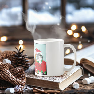 Christmas Cat Buddies Coffee Mug