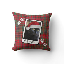 Christmas Cat! Customise w/ Pet Photo & Name