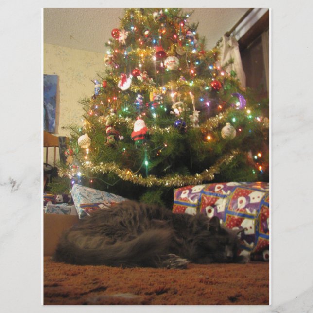Christmas Cat Flyer (Front)