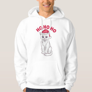 Christmas Cat Ho Ho Ho Hoodie