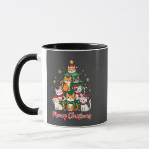 Christmas Cat Kitten Cat Lover Funny Catmas Mug