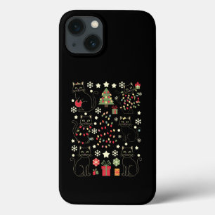 Christmas Cat Lover Gift For Cat Owner iPhone 13 Case