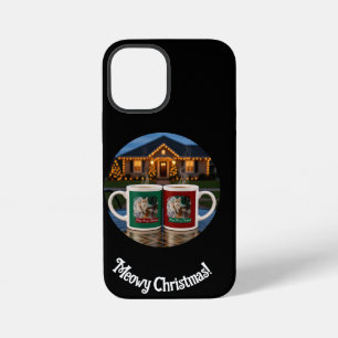 Christmas , Cat Photo , generative content iPhone 12 Mini Case