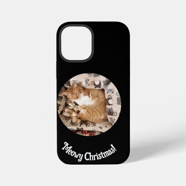 Christmas , Cat Photo , iPhone Case (Back)